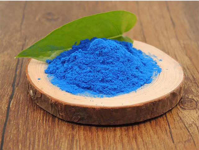 Versorgungslebensmittelfarbstoff Spirunila des Herstellers Le-nutra Pulver-Bestphykokyaninpulver blaues für Farbwert E18 vom spirulina