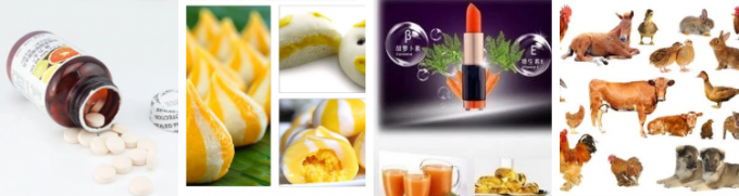Pulver Nahrungsmittelgrad Beta Carotenes 10% für Nahrungsmittelverstärkung, Medizinfeld, Farbstoff