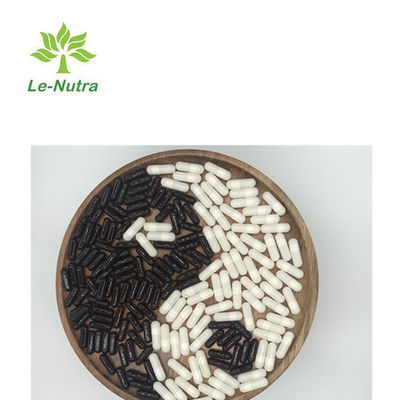 100% Nature White Black Empty Capsules Size 0 00 Separated Capsule Shell Gelatin Halal