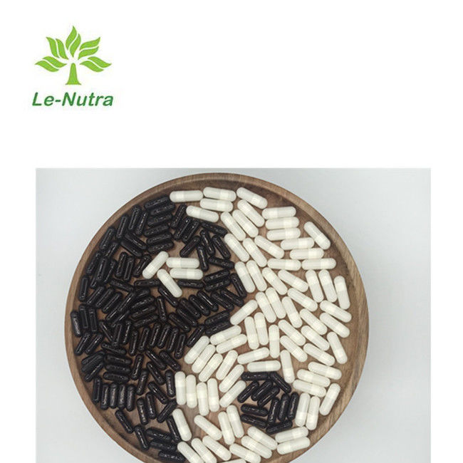 100% Nature White Black Empty Capsules Size 0 00 Separated Capsule Shell Gelatin Halal